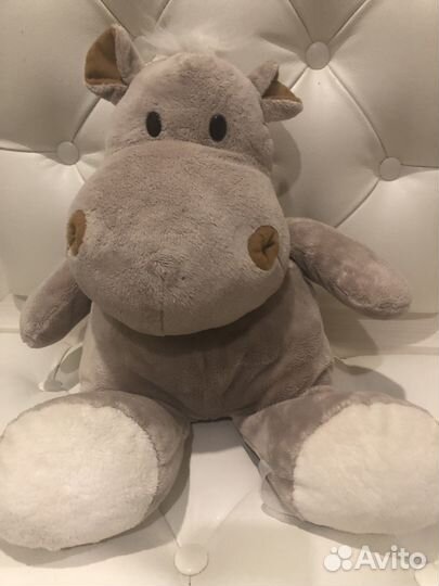 Мягкая игрушка Бегемотик в Костюме Жирафа