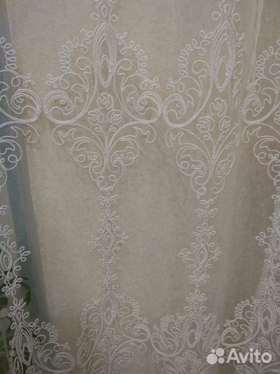 Штора тюль новый