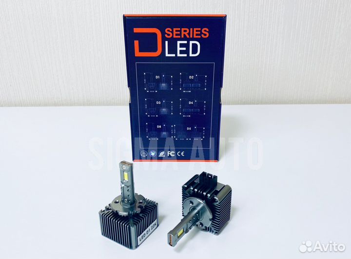 Диодные лампы D1S,лед лампы Aozoom LED D-series