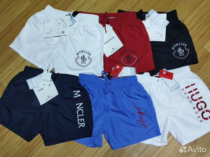 Плавательные шорты moncler и Hugo boss