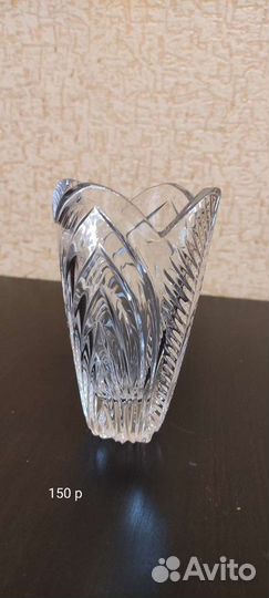 Вазы хрустальные