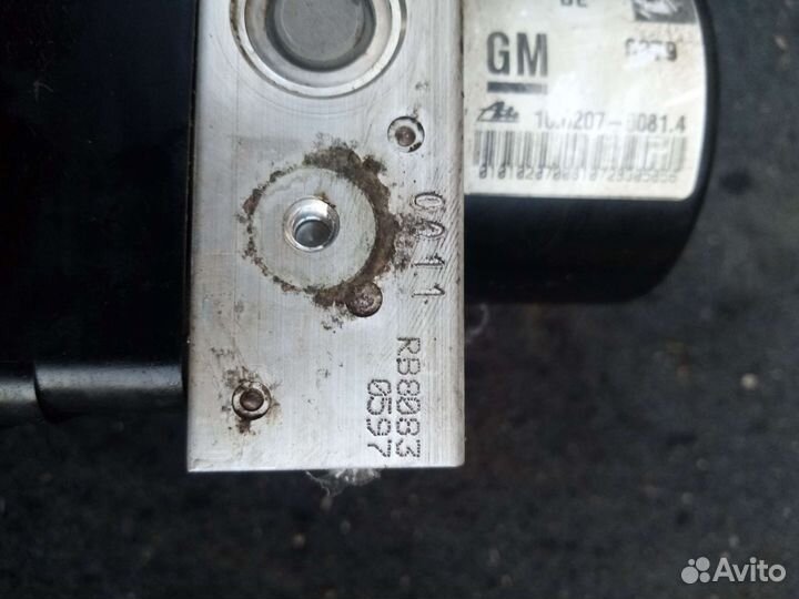 Блок. ABS Opel Astra h