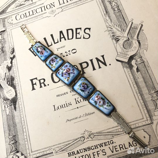 Часы женские Чайка финифть