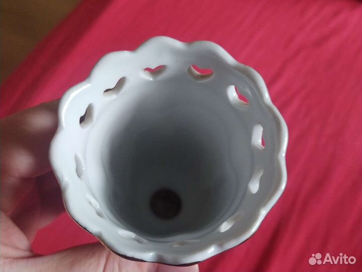 Ваза маленькая Богемия 70-80 годы