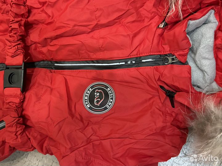 Зимний комбинезон для девочки