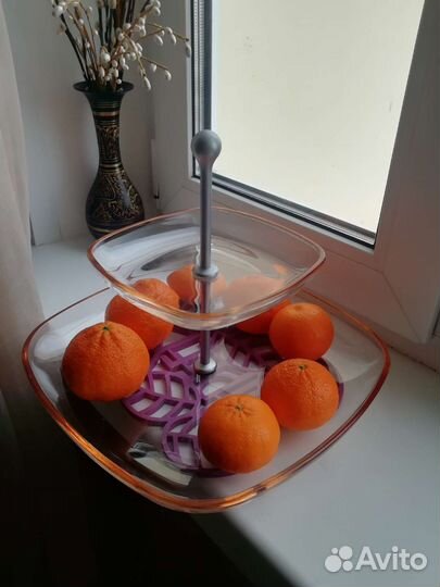 Фруктовница 2х ярусная