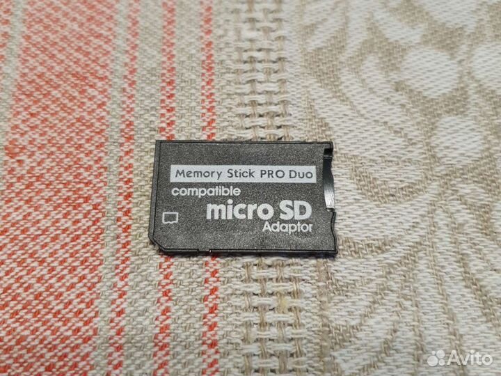 PSP адаптер Microsd