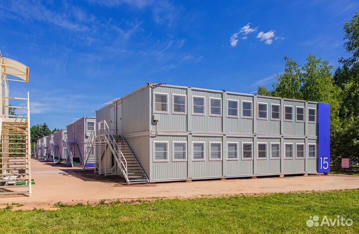 Модульное здание - Мобильное общежитие - штаб