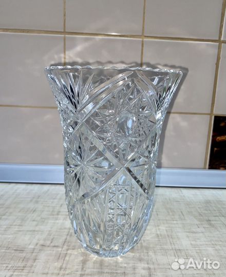 Ваза хрустальная. СССР
