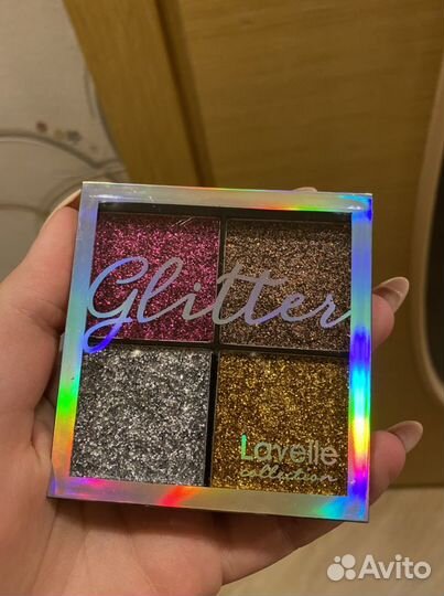 Глиттер для век