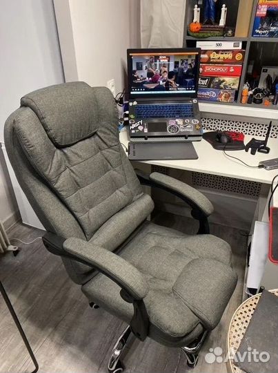 Компьютерное кресло офисное с функцией массажа