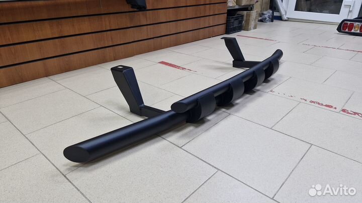 Защита переднего бампера Нива Urban, Акула