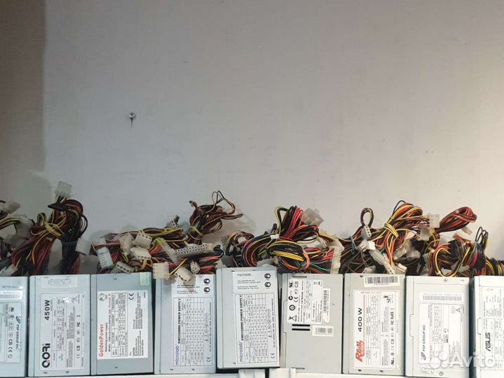 Блоки питания ATX разные б/у