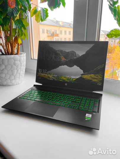 Ноутбук HP Pavilion 16‘' i5-10300H/16GB/1650/512