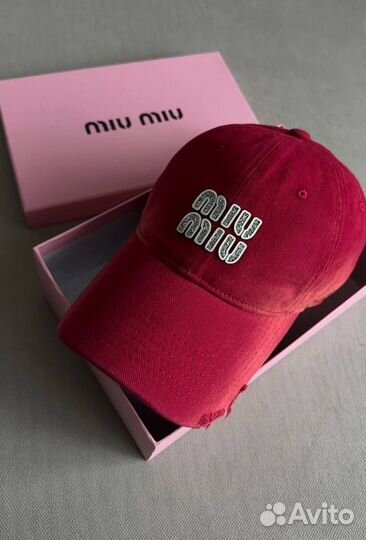 Кепка, бейсболка MIU MIU 5 цветов