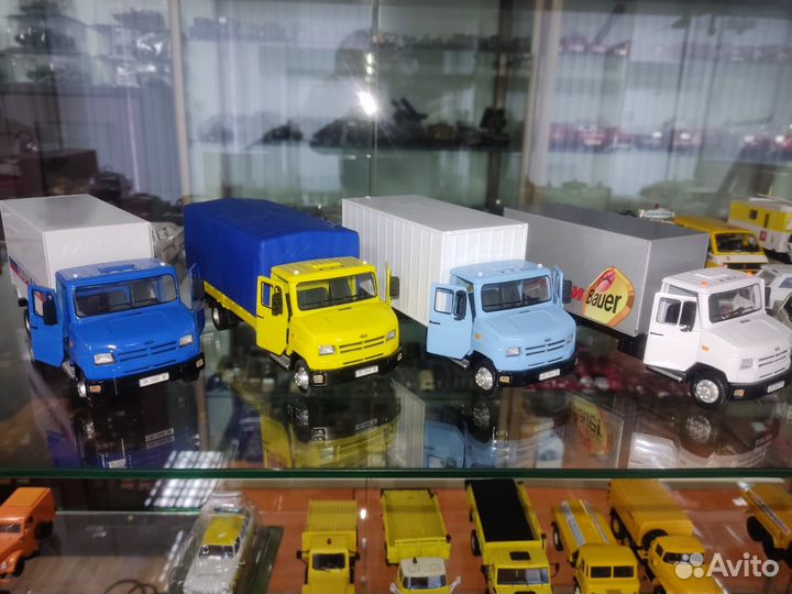 Модели 1/43 ЗИЛ 5301 камаз 54115