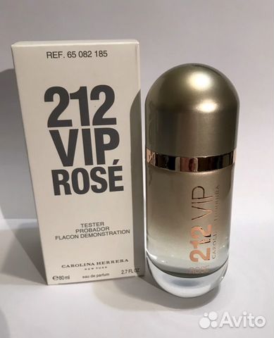 Carolina Herrera 212 VIP Rose edP 80 Luxe tester