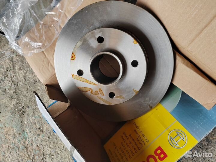 Тормозные диски задние citroen peugeot