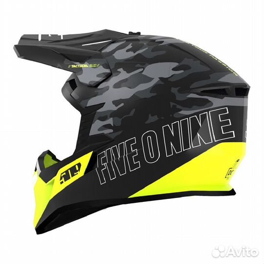 Шлем снегоходный 509 Tactical 2.0 + подшлемник