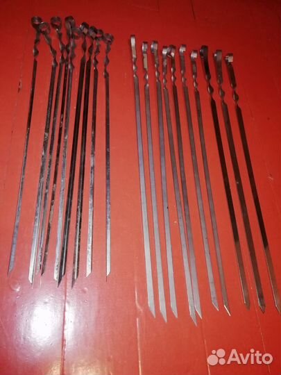 Шампура из нержавейки 2 набора