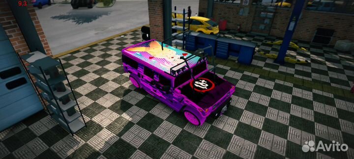 Винилы в car parking