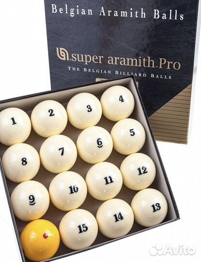 Шары для русского бильярда 67 мм Super aramith pro