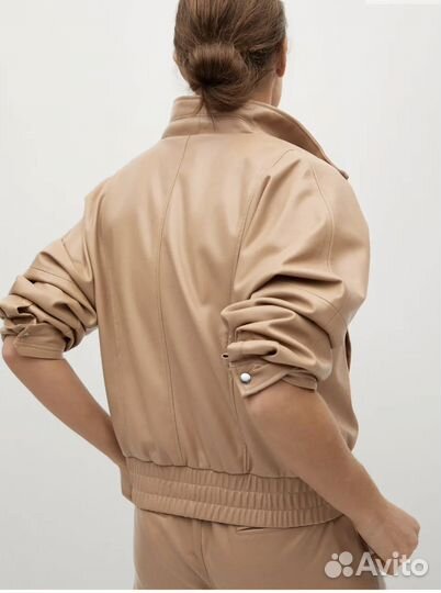 Костюм из эко кожи