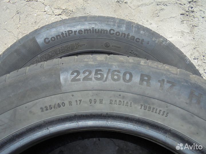 Continental ContiPremiumContact 5 225/60 R17