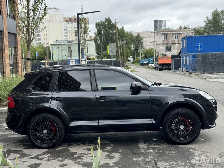 Porsche Cayenne Turbo 4.8 AT, 2007, 195 500 км