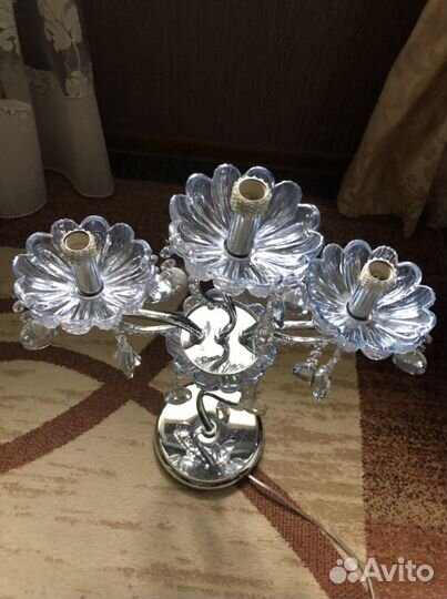 Напольный светильник хрусталь Германия