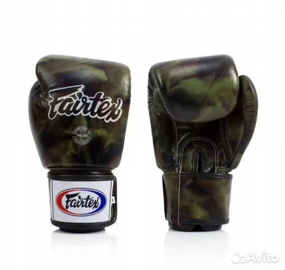 Боксерские перчатки Fairtex BGV1 камуфляж