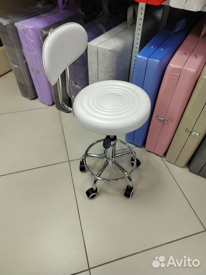 Стул таблетка со спинкой