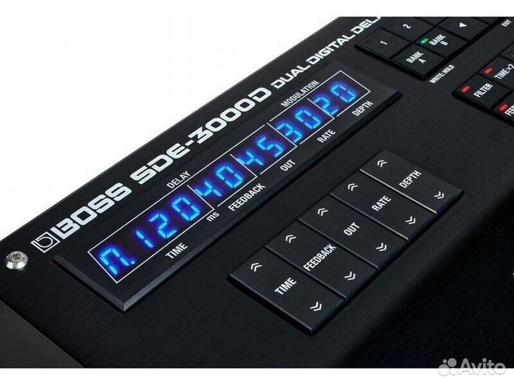 Boss SDE-3000 Dual Delay педаль