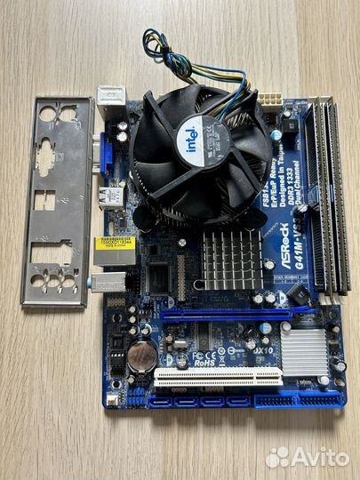 Комплект сокет 775 на 4gb DDR3 / 4 ядра