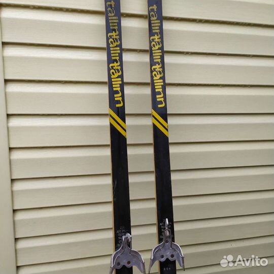 Беговые лыжи деревянные спортивные СССР б/у