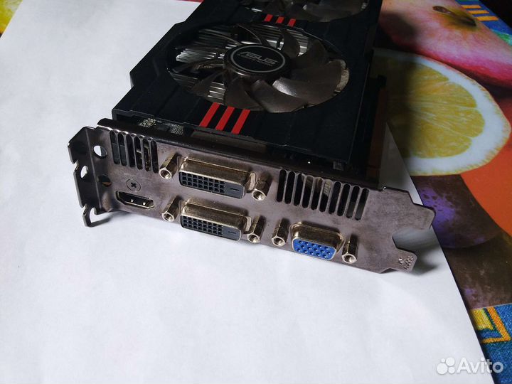 Видеокарта asus GTX750ti 2gb