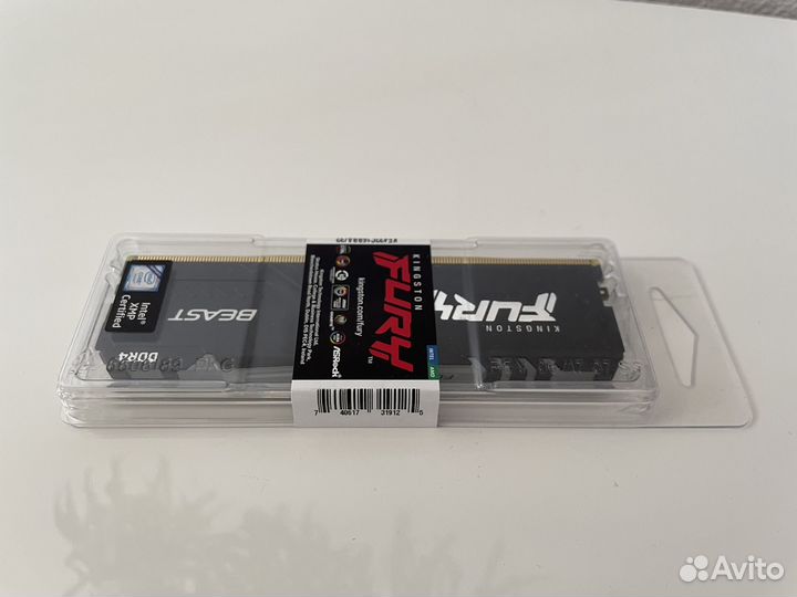 Оперативная память ddr4 kingston fury 32GB