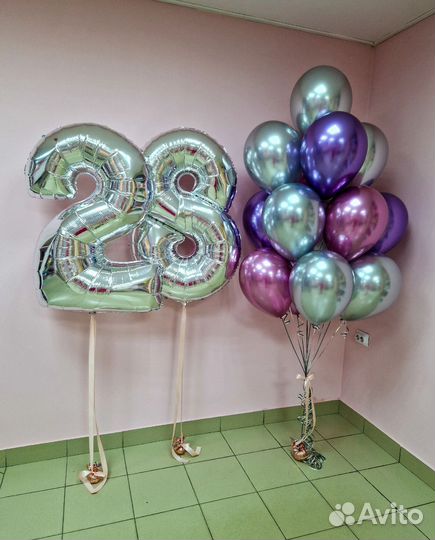 Воздушные шары с гелием есть доставка