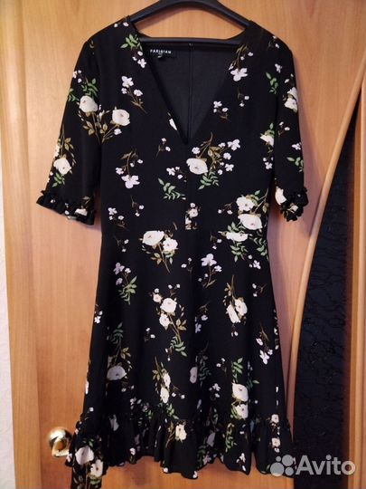 Платье летнее короткое 44