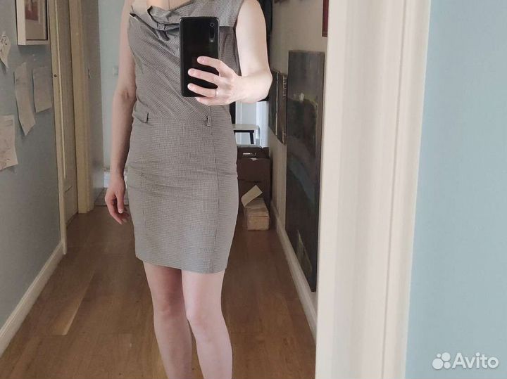 Платье летнее хлопок XS Италия