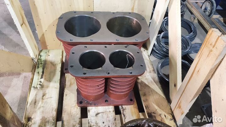 Блок цилиндров 1 ступени на компрессор 4ву1-5/9