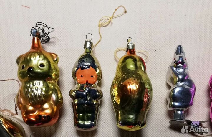 Елочные игрушки СССР