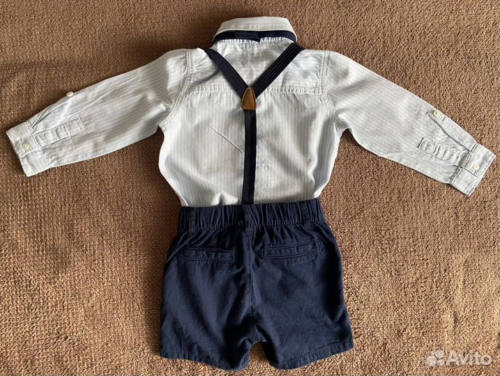 Костюм шорты и рубашка для мальчика 92 размер