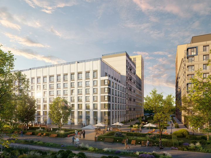 2-к. квартира, 63,2 м², 8/16 эт.