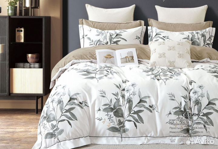 Постельное белье mency 100 хлопок евро