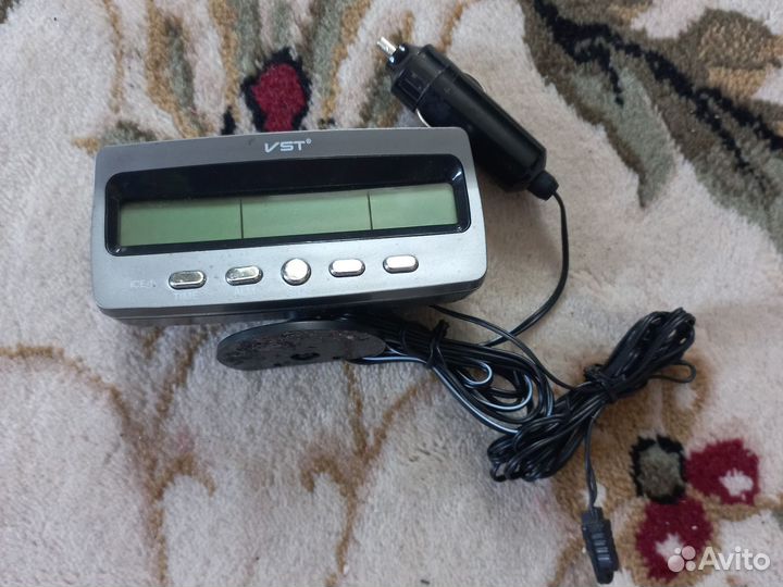 Часы автомобильные 3в1