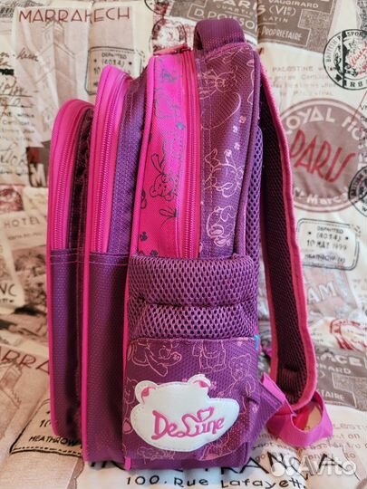 Рюкзак ранец для девочки 1 класс, детский