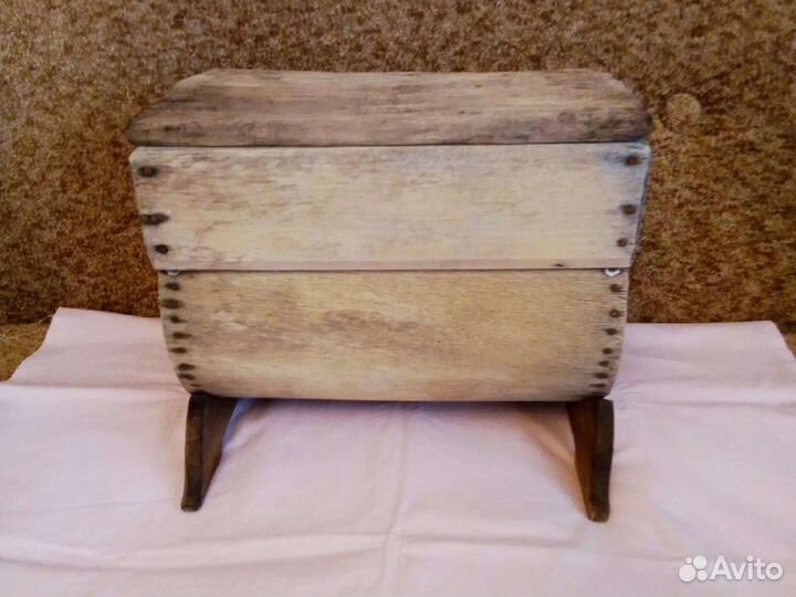 Маслобойка старинная,дерево