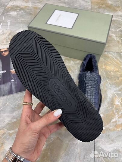 Лоферы Tom Ford на меху