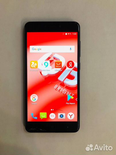 BQ 5204 Strike Selfie, 8 ГБ